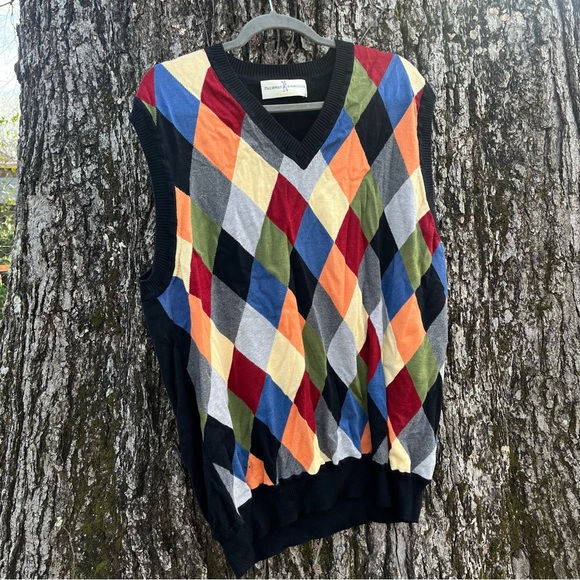 Fairway & Greene multi colored golf vest - Picture 1 of 2